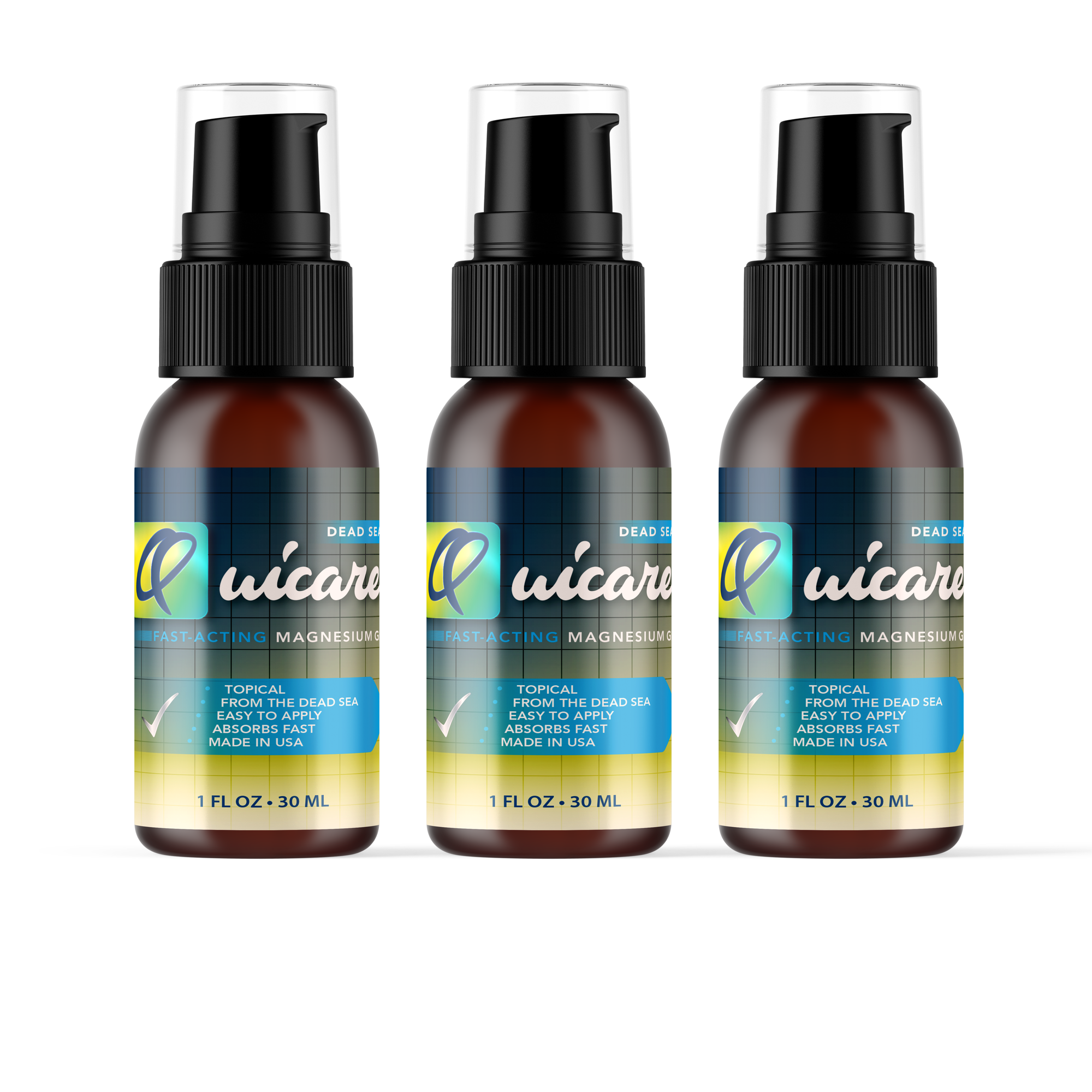 Fast-Acting Relief Formula GEL with Aloe - 1 oz - 3 pack - Quicare Store