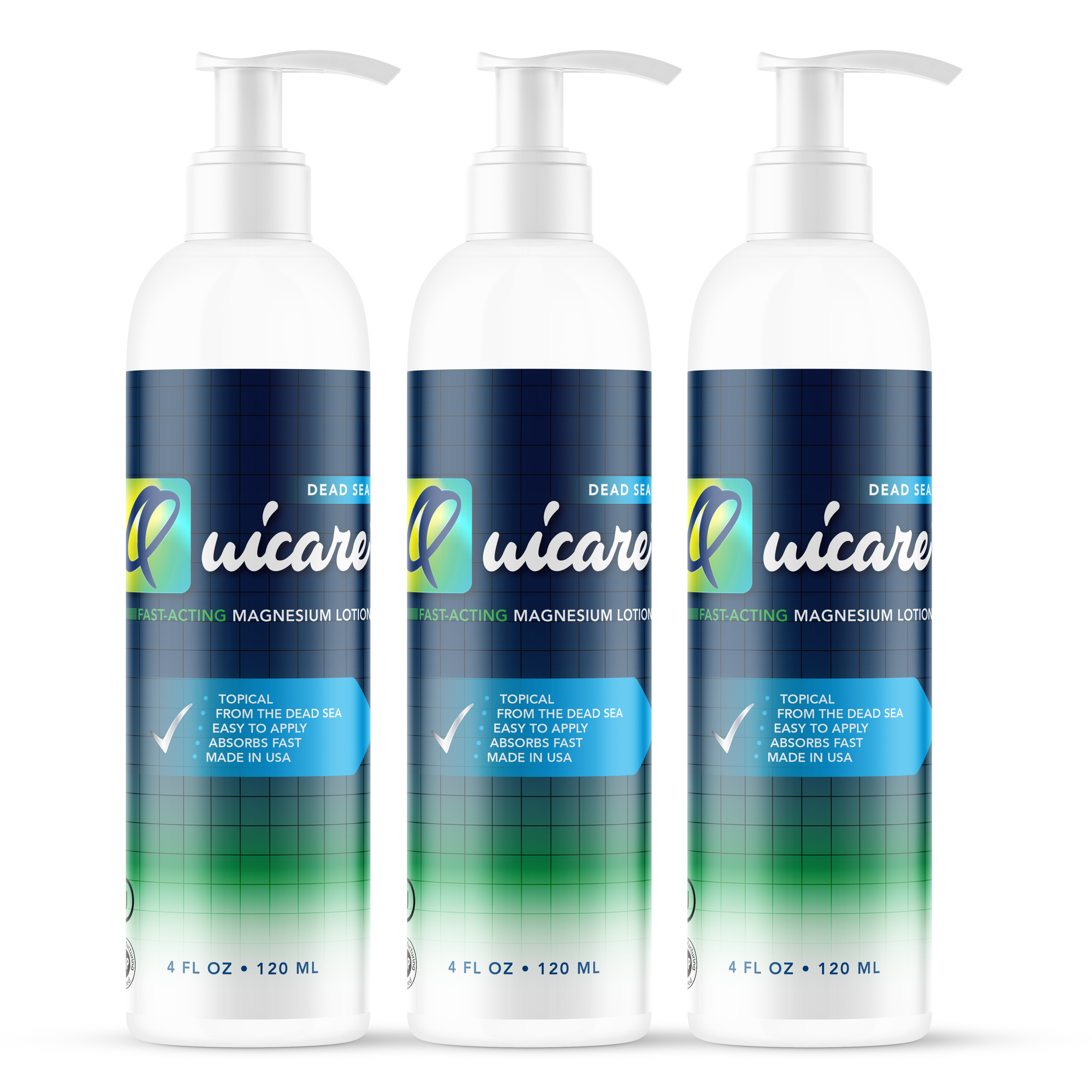 Fast-Acting Relief Formula LOTION - 4 oz 3 Pack - Quicare Store
