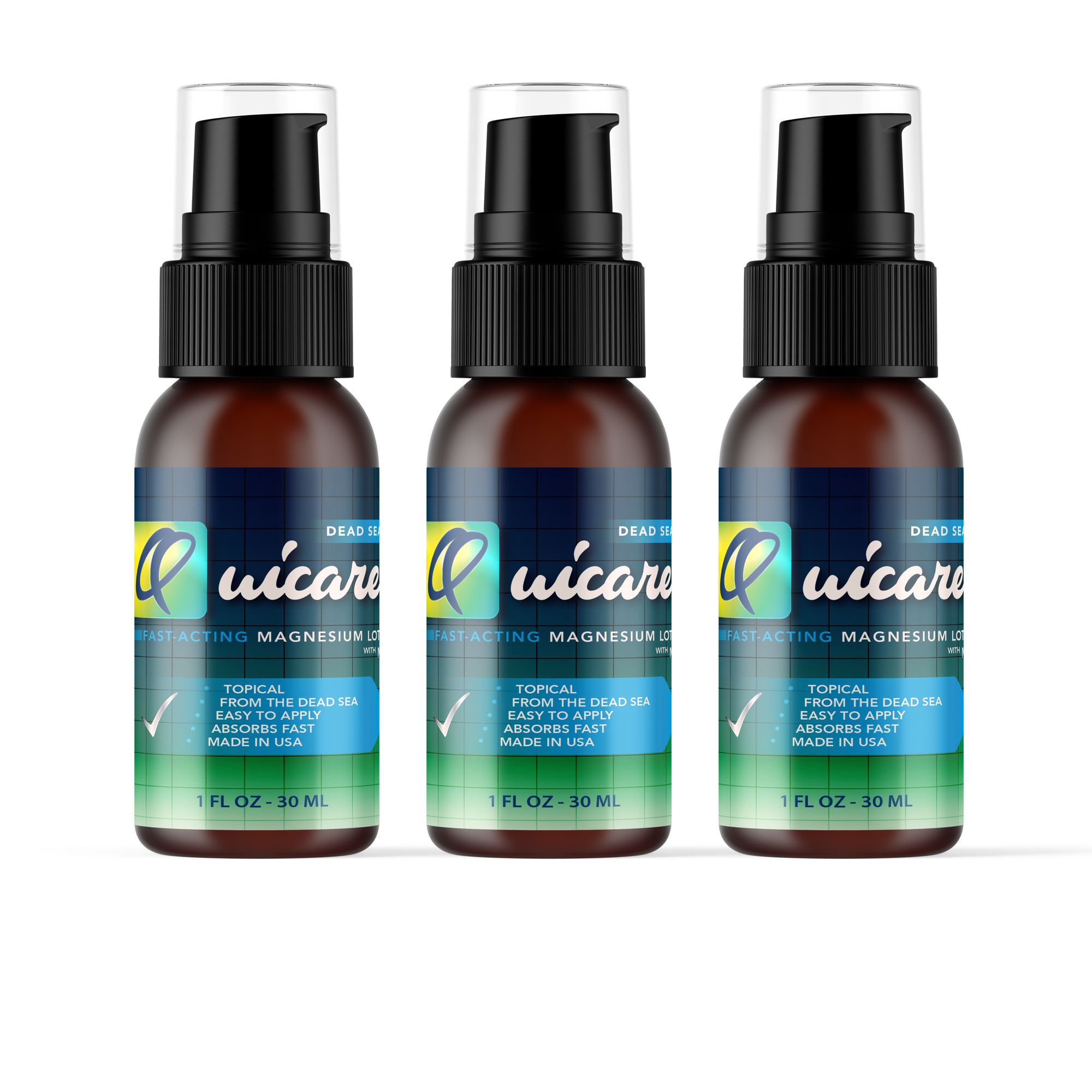 Fast-Acting Relief Formula LOTION with MSM - 1 oz - 3 pack - Quicare Store