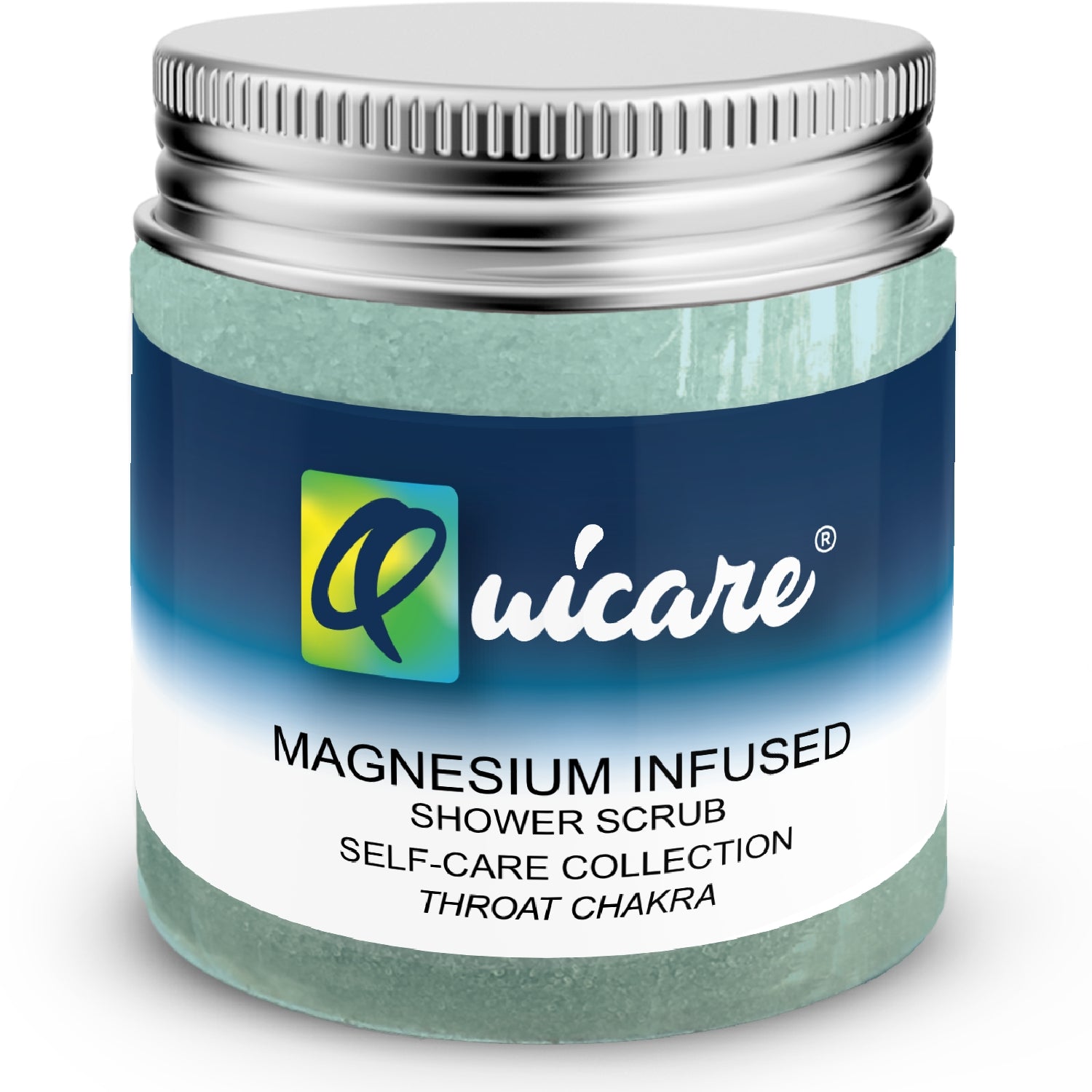 Magnesium Natural Salt Body Scrub Throat Chakra - Quicare Store